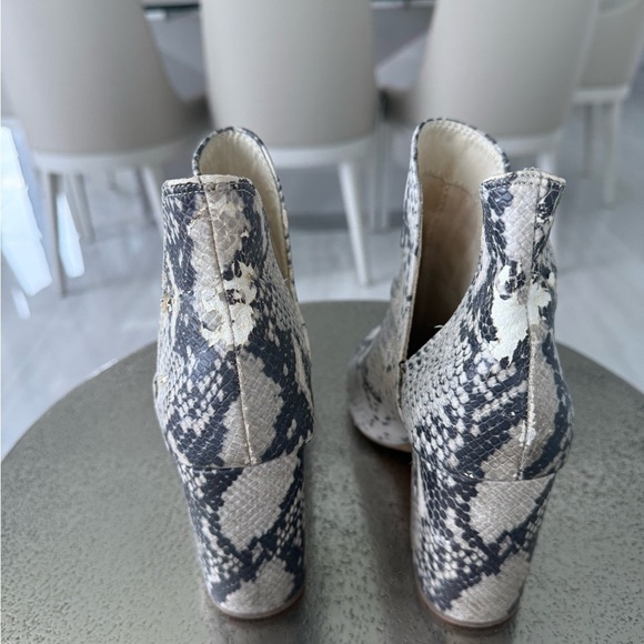 steve madden rockstar snakeskin booties Snakeskin Patterned Ankle Boots - Picture 7 of 8